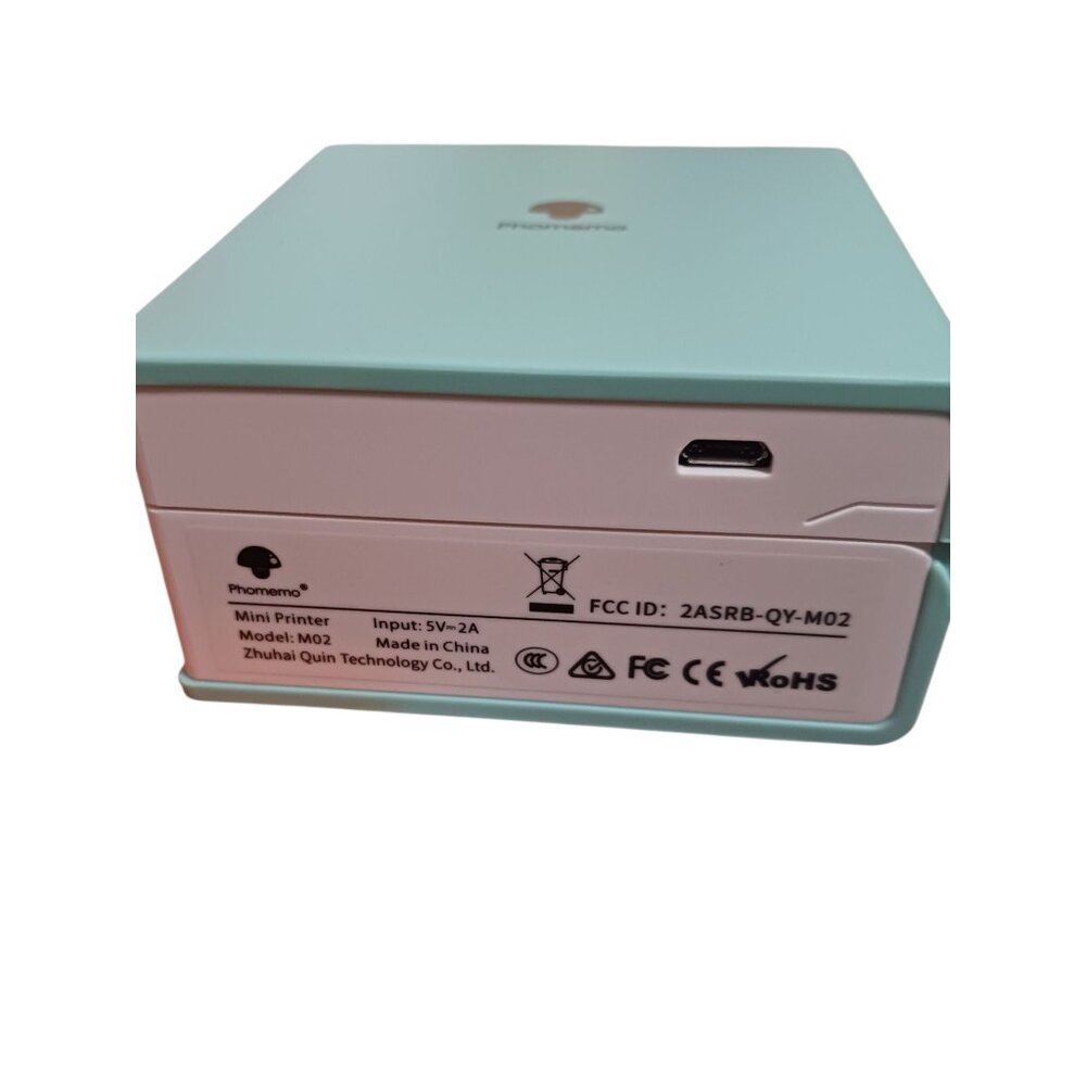 Phomemo M02 Bluetooth Mini Printer With Thermal Paper Rolls Portable & Wireless - Picture 6 of 9